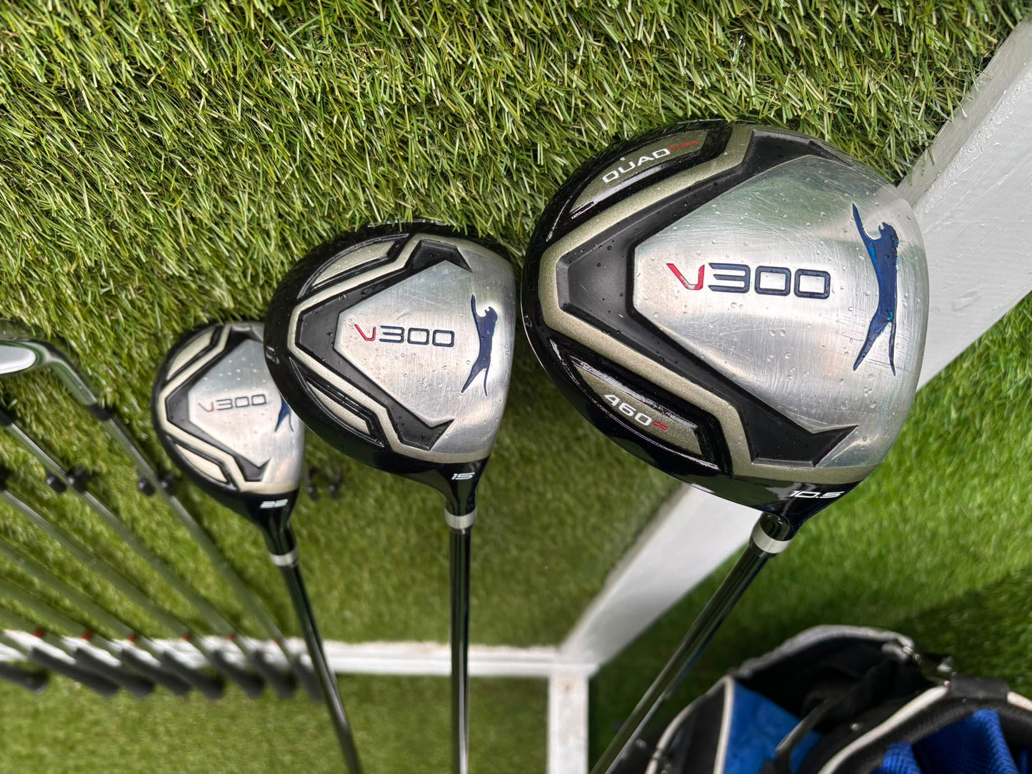 Maxfli Revolution Irons & Slazenger V300 Complete Golf Set