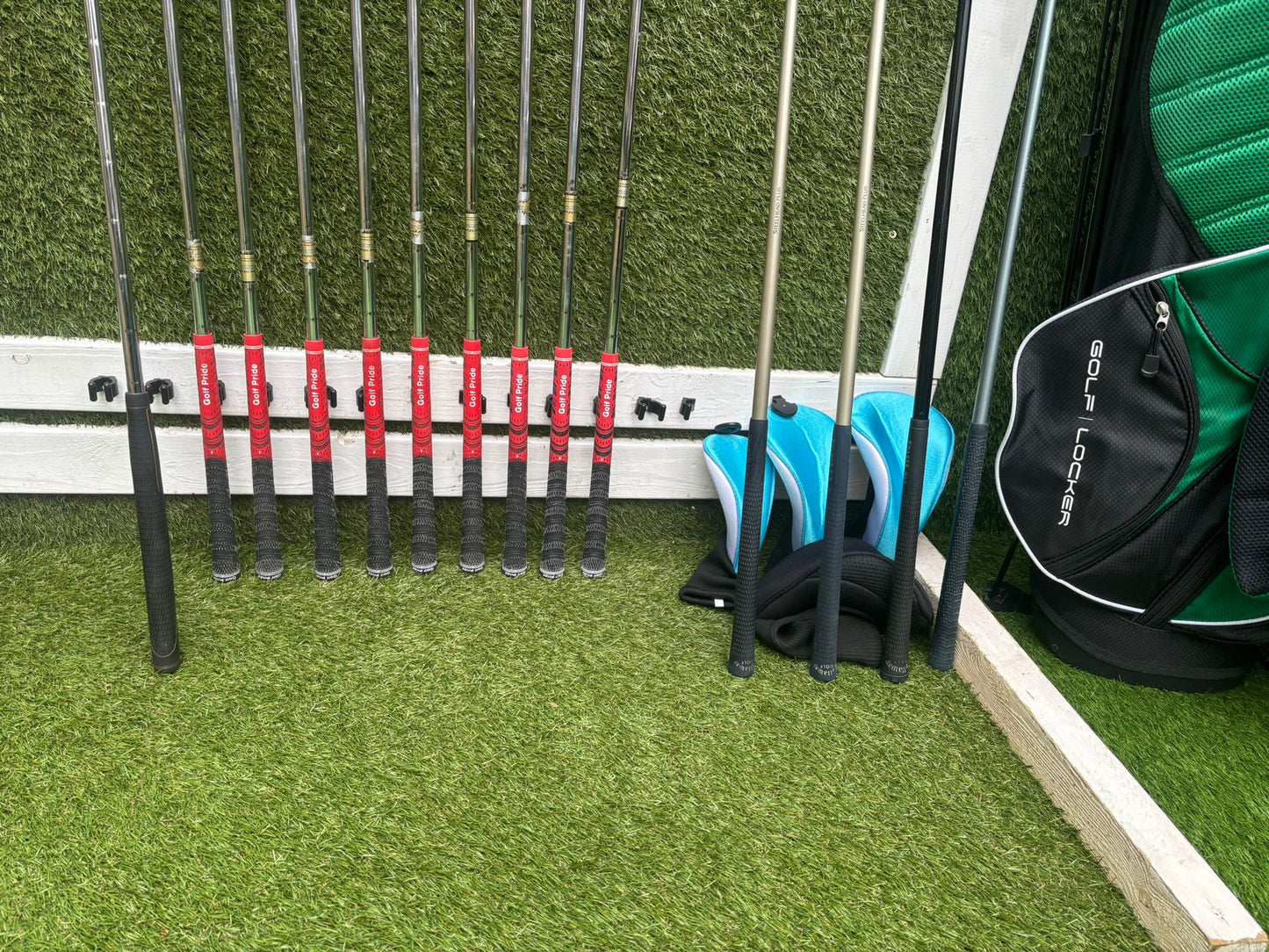 Callaway Big Bertha Woods + Wilson FatShaft Irons + Stand Bag (14 Clubs)