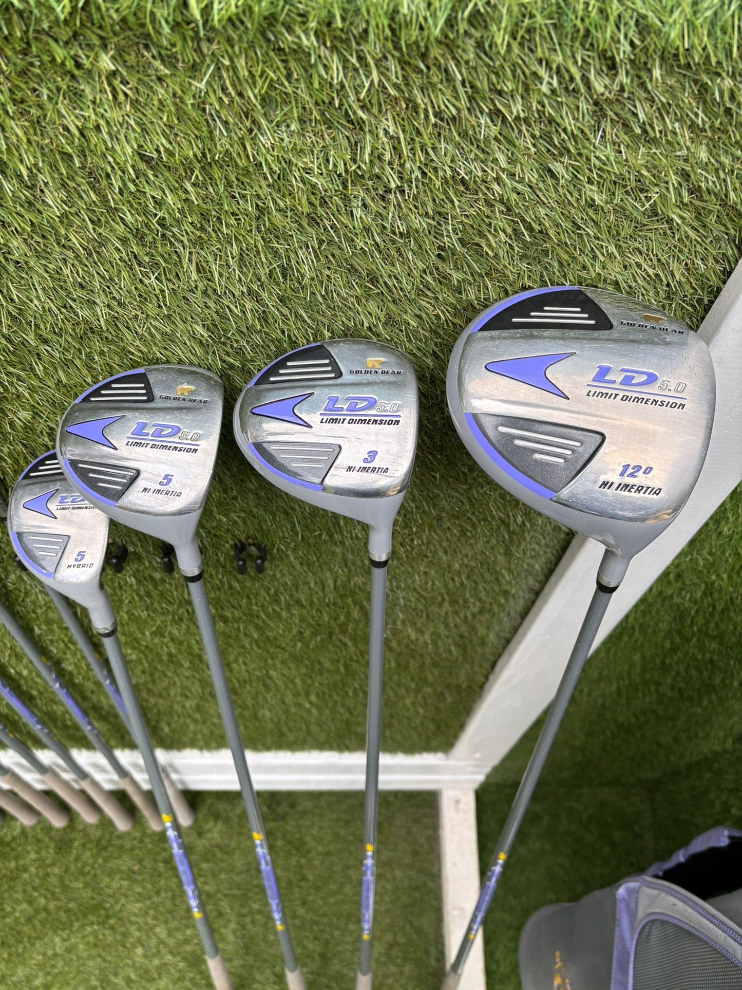 Ladies Golden Bear LD 5.0 Full Golf Set (6–PW + 3 Wedges + Driver + Woods + Hybrid + Bag)