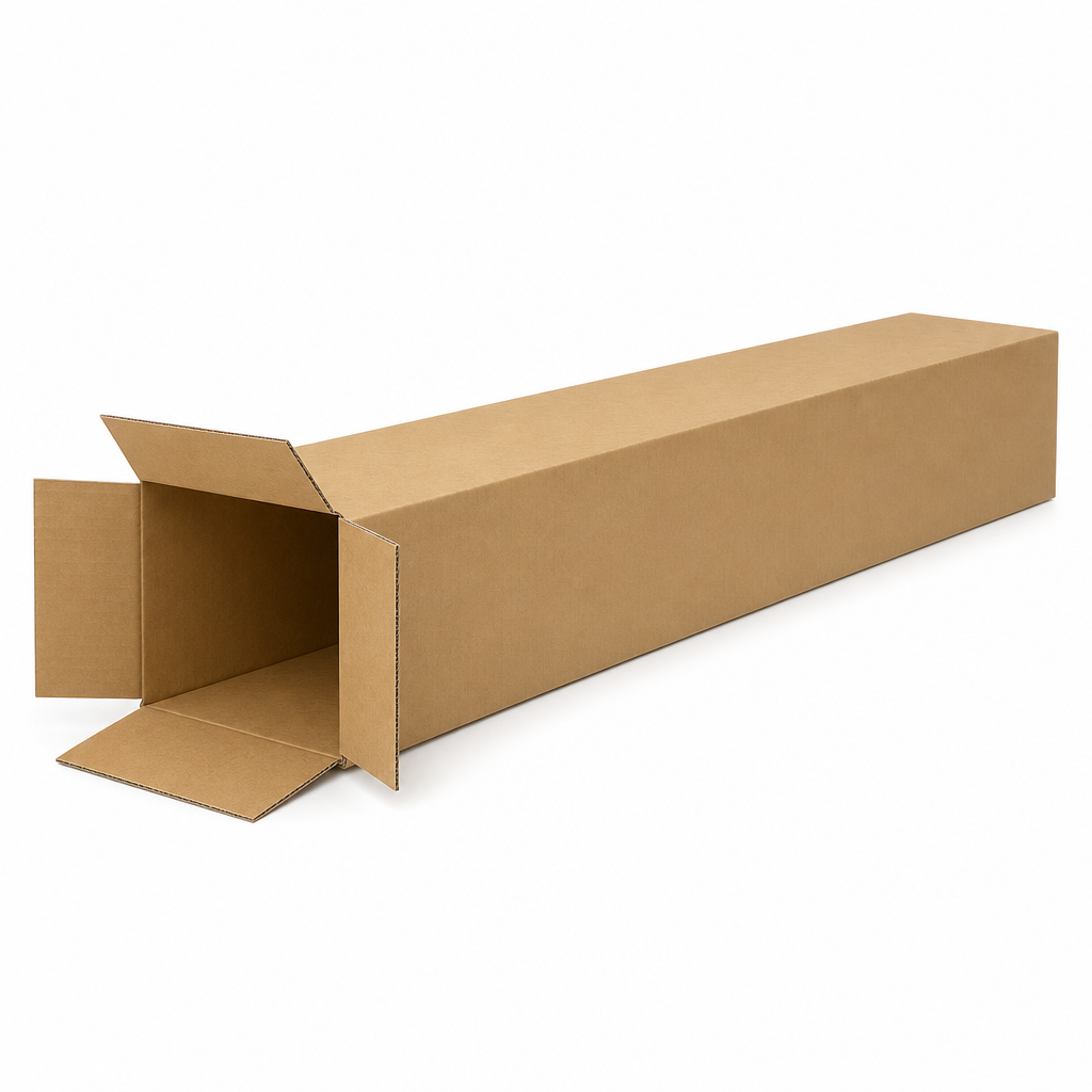 Long Single Wall Cardboard Box – 25 x 25 x 100cm (Internal)