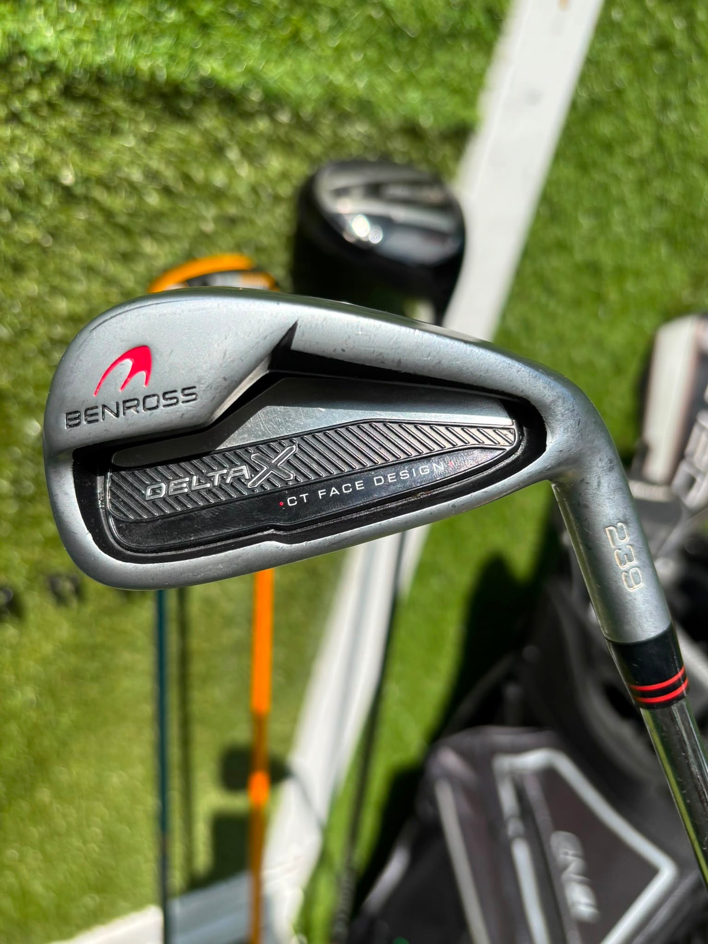 Benross Delta X Irons, Delta Driver, Adams Idea Pro Hybrid, Mizuno M-Craft IV, Vokey SM6 & Greg Norman Cart Bag