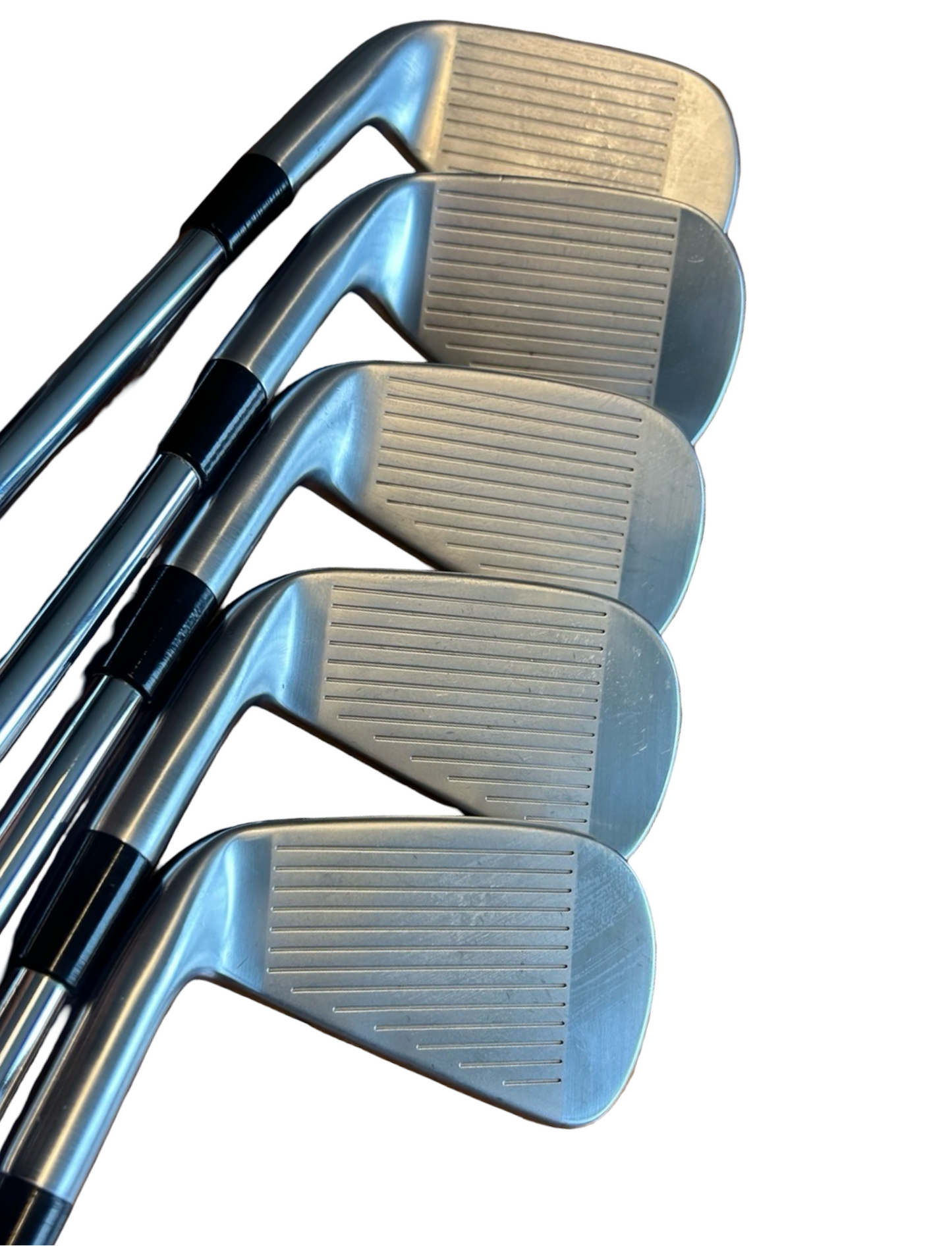 TaylorMade P790 Forged Iron Set 5-PW KBS Reg Flex Recently Fitted Mid Size Grips RH Free P&P