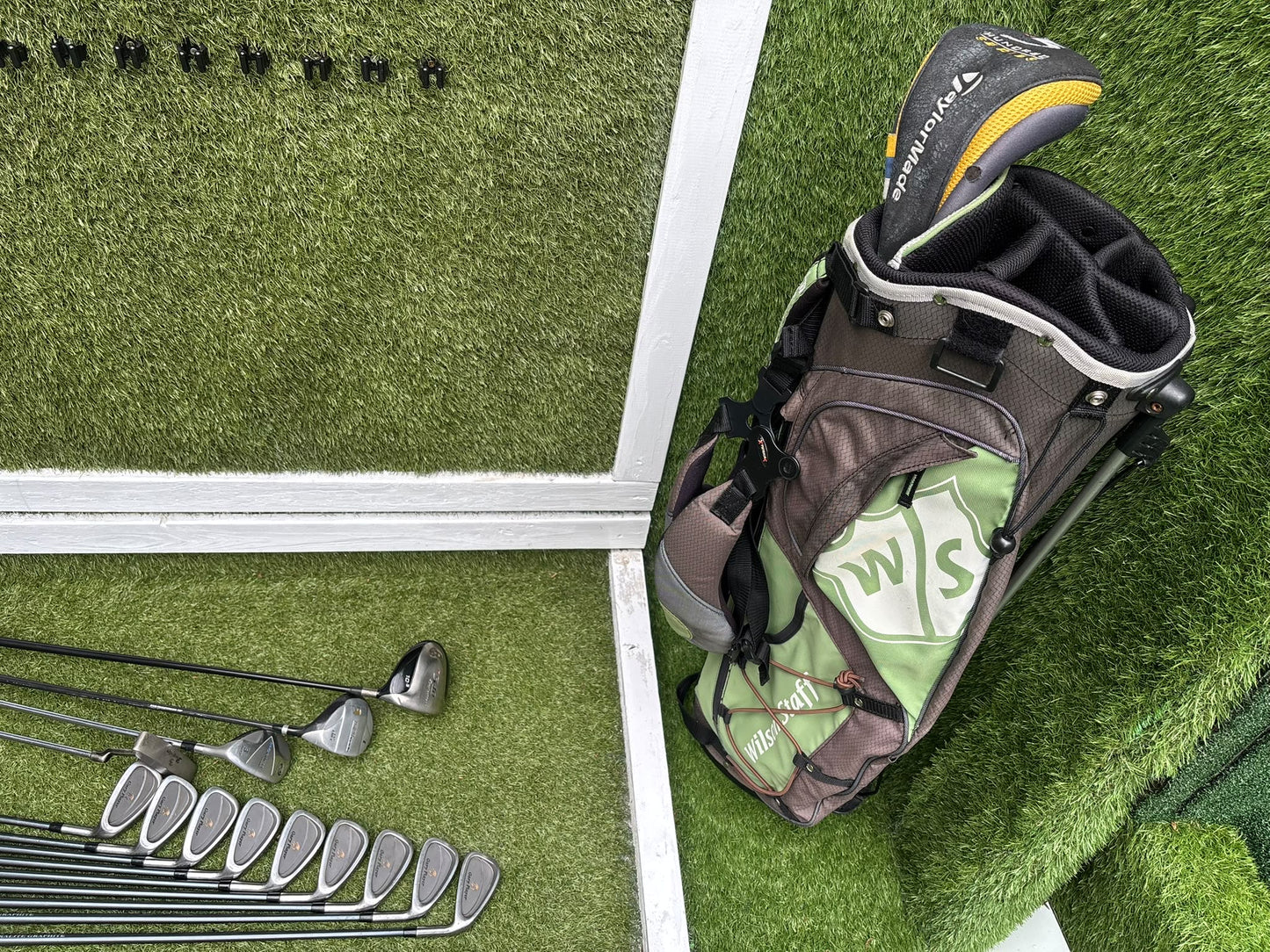 Gary Player Gran-Prix Complete Golf Set – TaylorMade R540 Driver & Wilson Staff Stand Bag