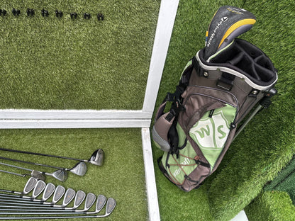 Gary Player Gran-Prix Complete Golf Set – TaylorMade R540 Driver & Wilson Staff Stand Bag