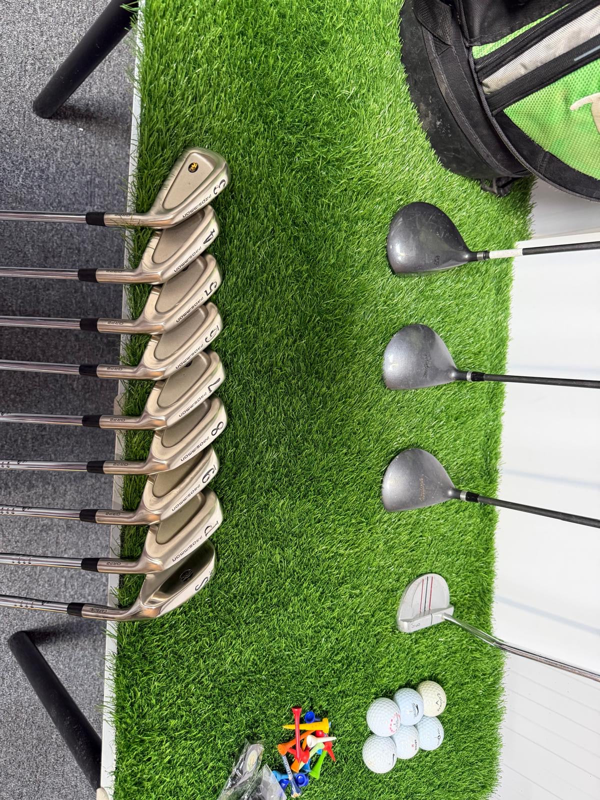 Men’s Right-Handed ProSimmon Golf Set – Ideal for Beginners to Mid Handicap Golfers