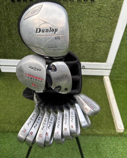 Dunlop / Fazer / Maxfli Full Golf Set + Bag (13 Clubs) £124.00 Free P&P