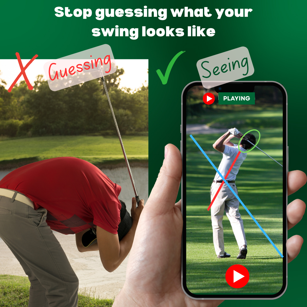 SnapSwing™: The Effortless Golf Swing Recorder & Training Aid