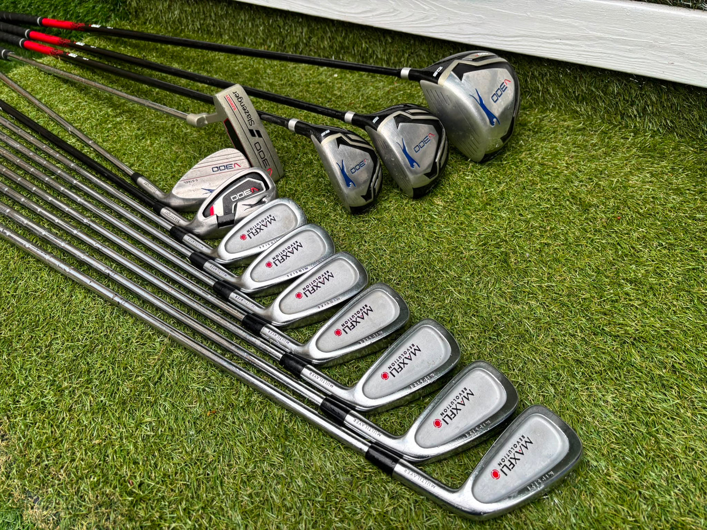 Maxfli Revolution Irons & Slazenger V300 Complete Golf Set