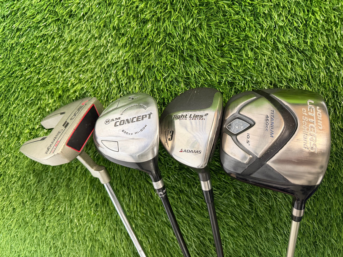 Men’s Right-Handed John Letters Golf Set – Ideal for Beginners