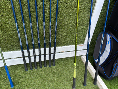 Dunlop DDH SB-21 Golf Set with Benross Hybrid & Stand Bag - Free DPD Delivery