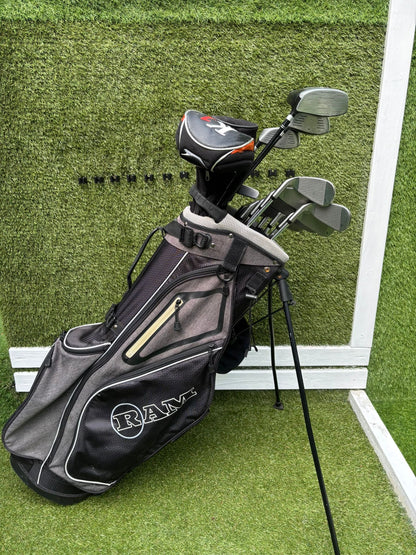 RAM Concept II Complete Golf Set – 13 Clubs & RAM Stand Bag