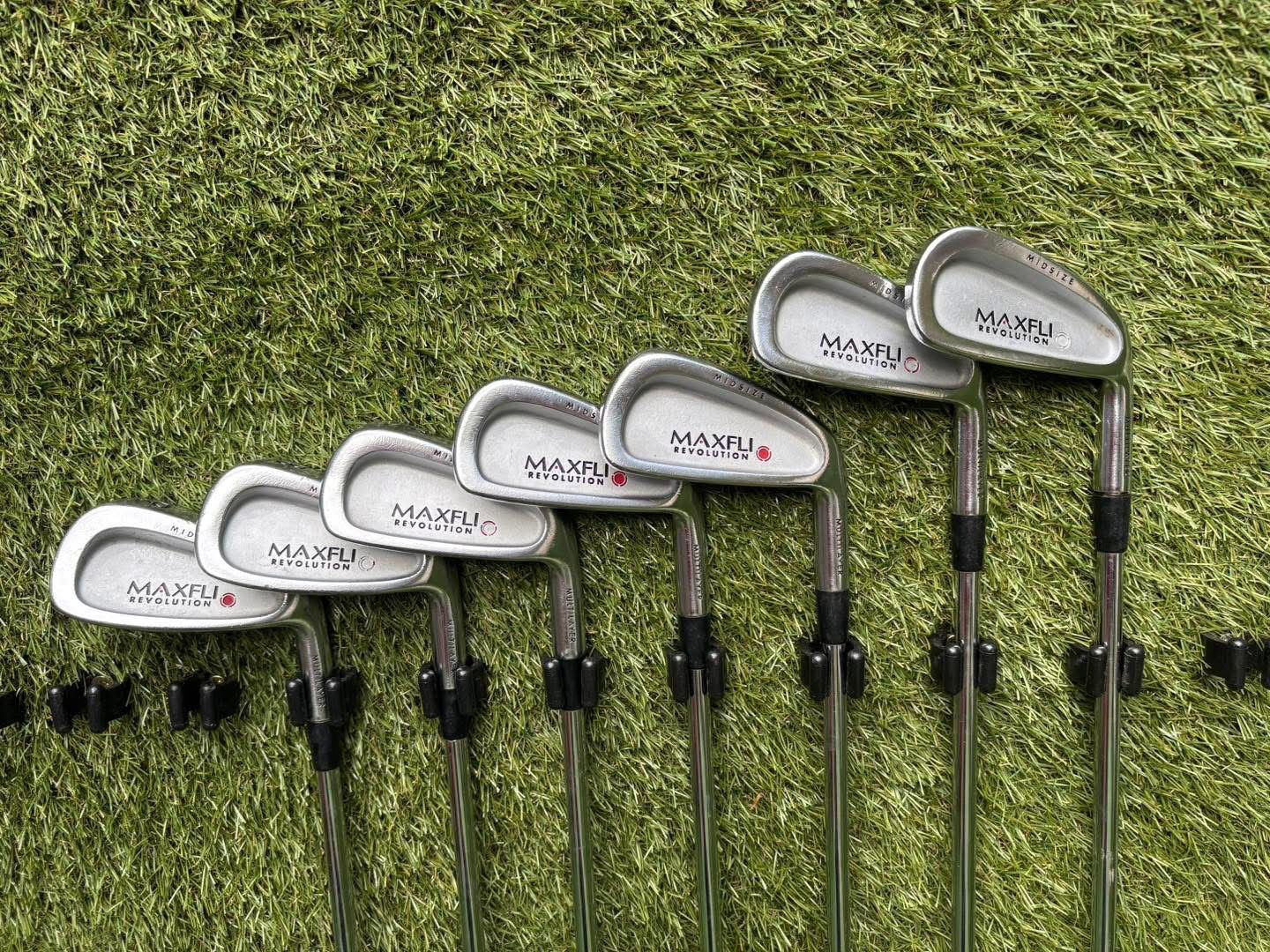 MAXFLI Revolution Midsize Irons (2–9) – Shortened by 1” – Ideal for Younger or Smaller Players £89.00 Delivered