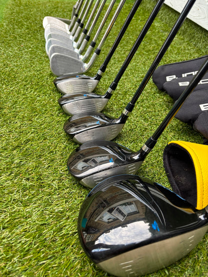 Cobra FLY-XL Complete Golf Set, Matching Woods, Hybrids, Irons & Cobra Ultralight Pro Stand Bag