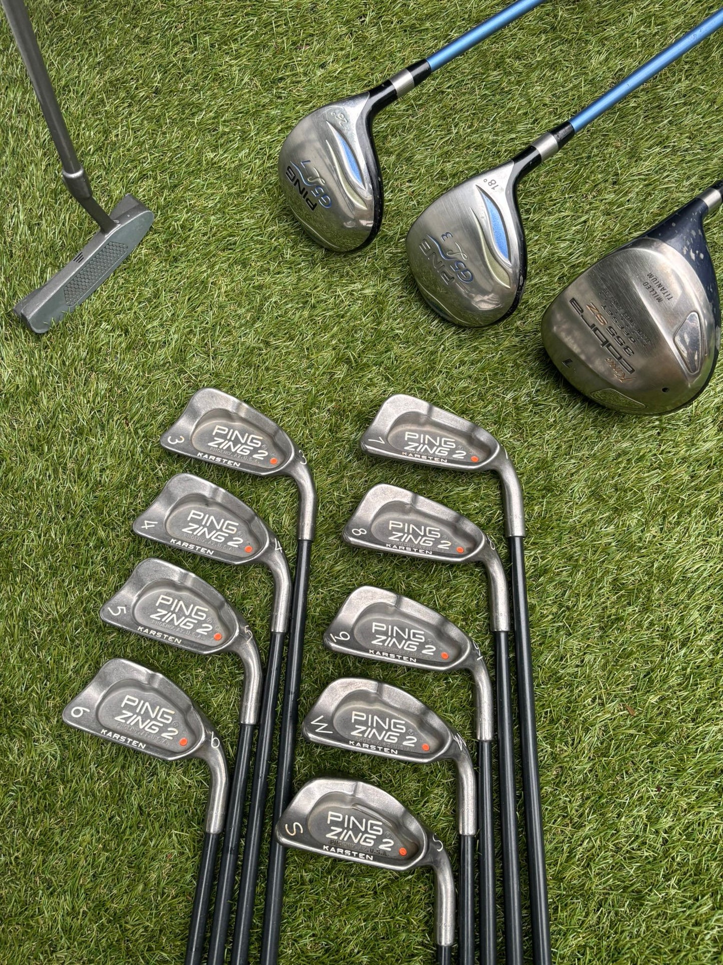 Ladies Ping Zing 2 Red Dot Full Set – Ping Woods + Cobra Driver | Ladies Graphite Shafts £264.00 Delivered