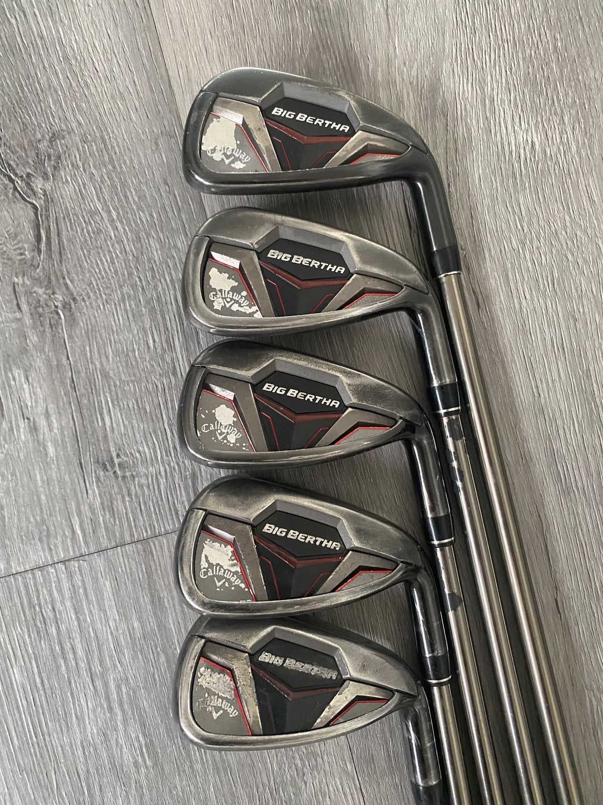 Callaway Big Bertha CF19 Irons 7-PW AW (5 clubs) Right Handed