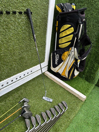 Complete Golf Set with Titleist Stand Bag – 13 Clubs