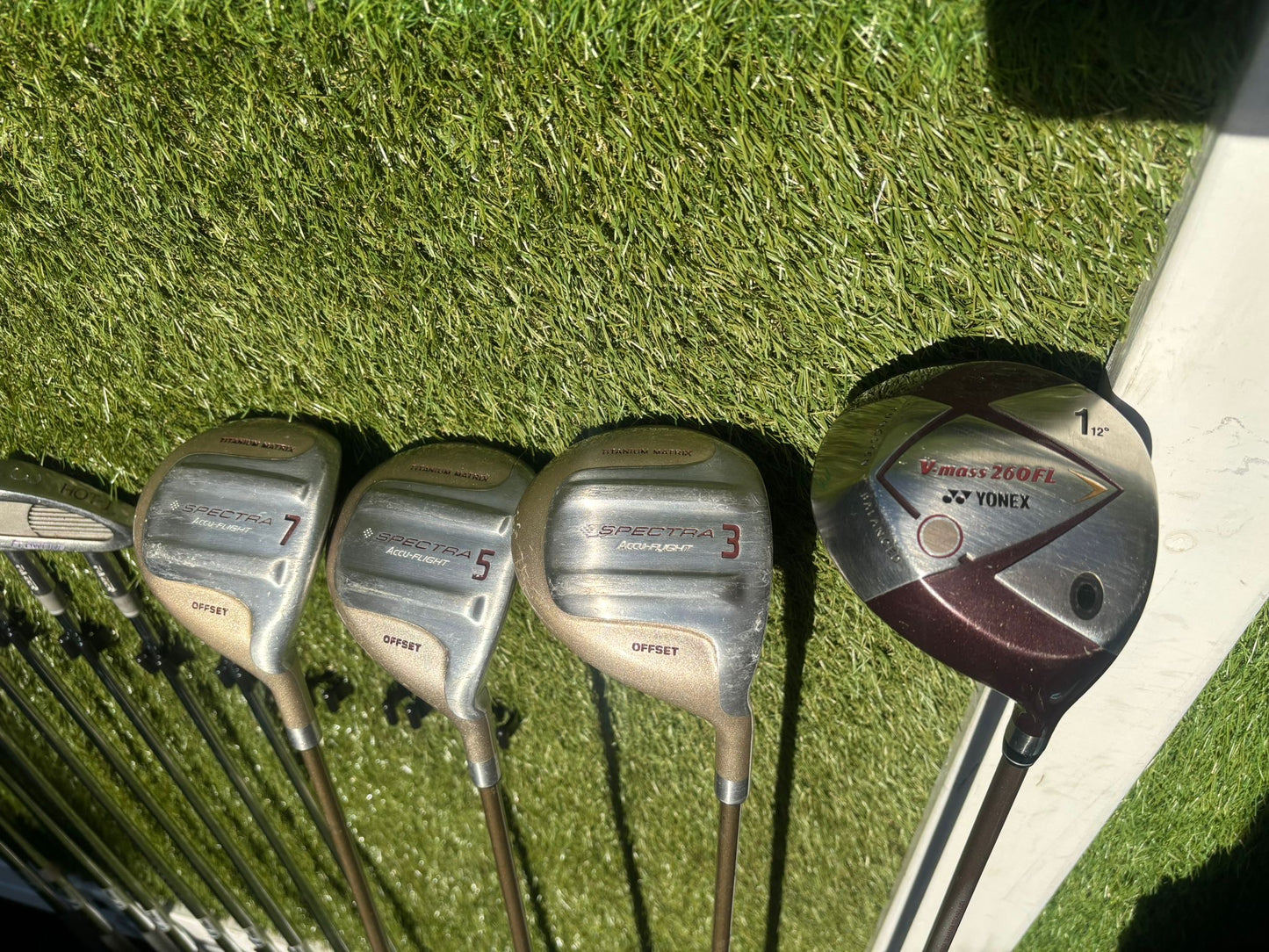 Ladies-Friendly Full Golf Set | Yonex Driver + Fazer Woods + Fazer HOT-1 Irons + Wilson Bag (13 Clubs)