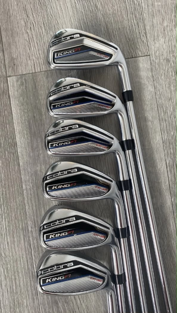 Cobra One Length F7 irons 5-PW Right Handed