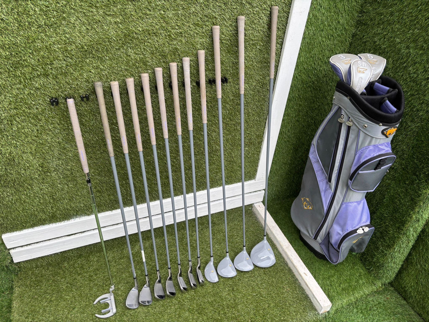 Ladies Golden Bear LD 5.0 Full Golf Set (6–PW + 3 Wedges + Driver + Woods + Hybrid + Bag)