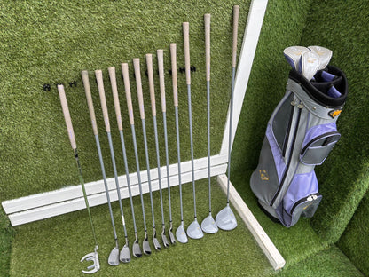 Ladies Golden Bear LD 5.0 Full Golf Set (6–PW + 3 Wedges + Driver + Woods + Hybrid + Bag)