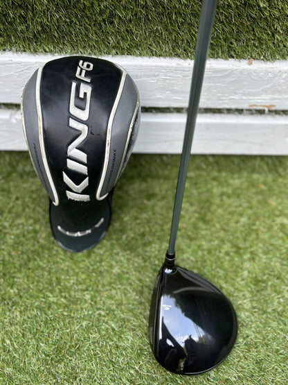 Left-Handed Cobra KING F6 Driver with Fujikura Speeder Shaft & Headcover