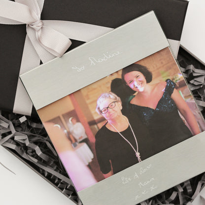 Handwriting Engraving Photo Frame