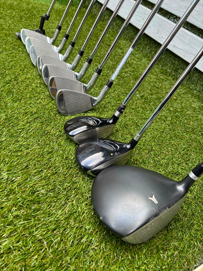 Wilson 1200 CG Golf Set with X31 Driver, RAM Hybrid & Powakaddy Cart Bag