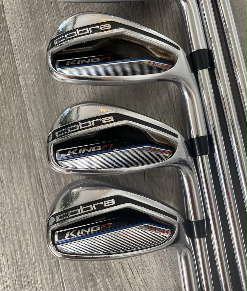 Cobra One Length F7 irons 5-PW Right Handed
