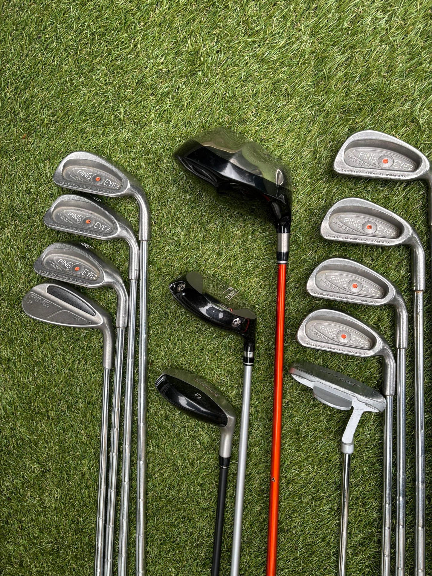 Ping Eye 2 Red Dot Full Set + TaylorMade Bag – Classic Meets Modern £224.00 Delivered