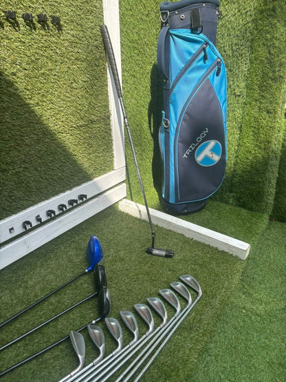 Viper Iron Set + Donnay & Dunlop Woods + Trilogy Stand Bag £100 Free Delivery