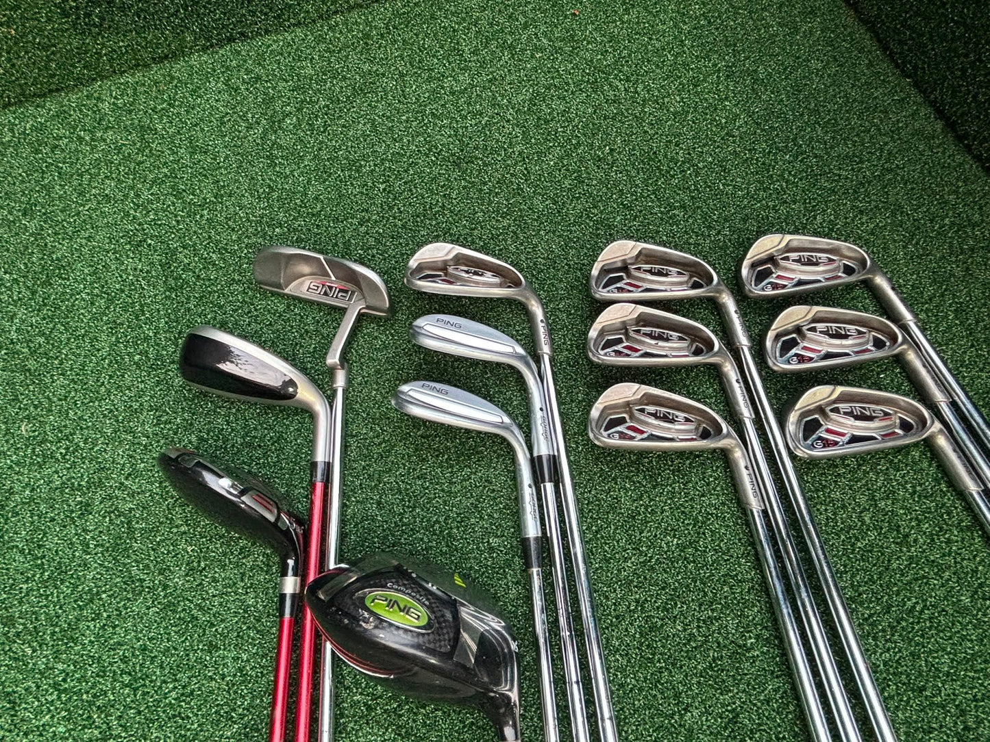 Ping G15 Complete Golf Set + Rapture Driver, Glide Wedges & Cobra Cart Bag