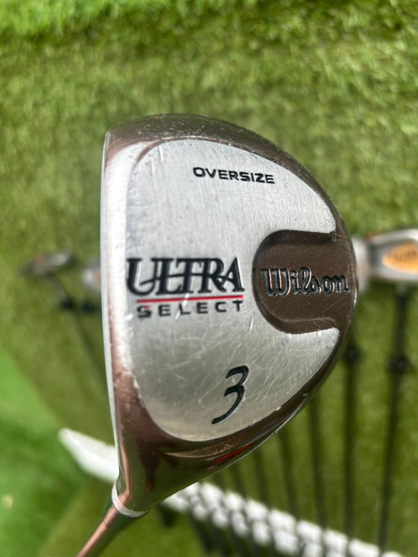LEFT-HANDED Wilson Ultra Select Irons (3–SW) + Big Bertha Driver + Woods + Hybrid (14 Clubs)