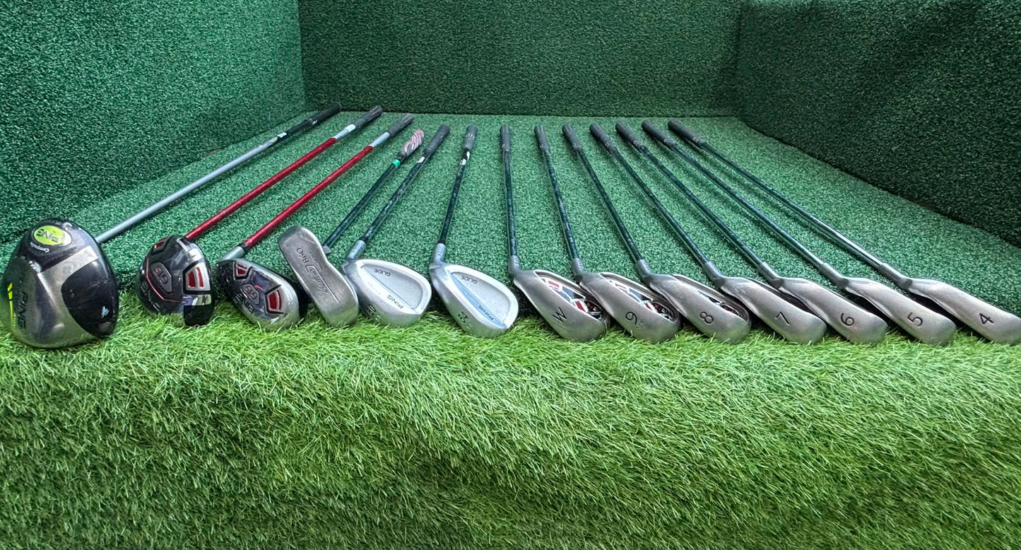 Ping G15 Complete Golf Set + Rapture Driver, Glide Wedges & Cobra Cart Bag