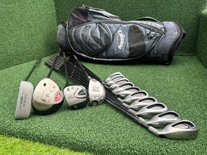 Callaway Big Bertha Complete Golf Set – 10 Graphite Irons, ERC II Driver & Callaway Bag
