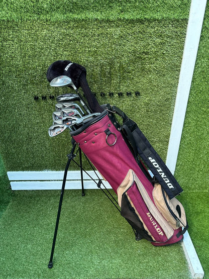 Dunlop Starter Golf Set – Tour TP II Irons, 450cc Driver, Hybrid & Dunlop Stand Bag