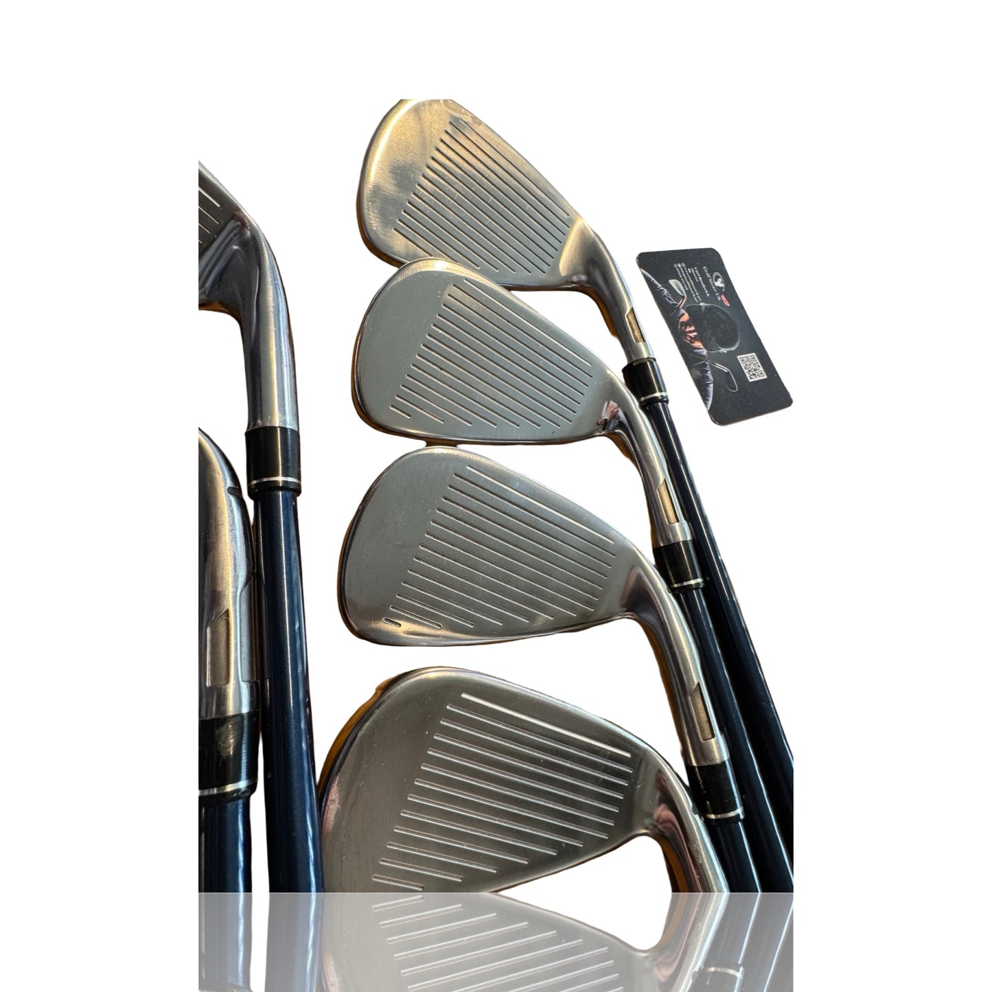 Taylormade Stunning Sim 2 Max Irons Set Left Handed Graphite Shafts Reg Flex 5-PW & SW Recently Fitted Grips