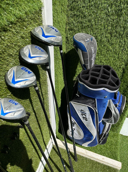 Ben Sayers M7 Golf Set with Matching Woods, Hybrid & Ben Sayers Bag