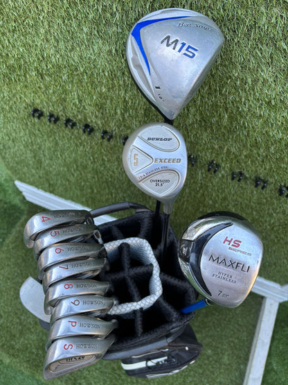 Howson HPC20 Irons (4–SW) + Ben Sayers M15 Driver & Stromberg Waterproof Bag