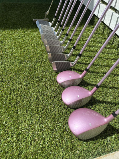 Maruman Lucero Ladies Golf Set (4–SW Irons) + Driver, 3 & 5 Woods + Matching Bag