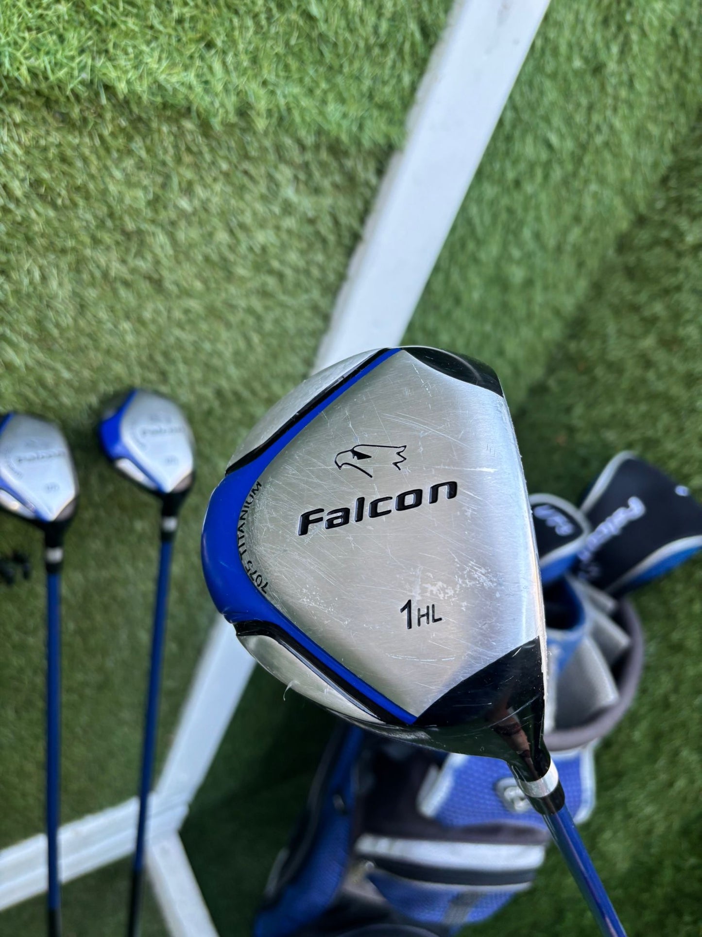 Ladies Falcon Graphite Golf Club Set with Cart Bag