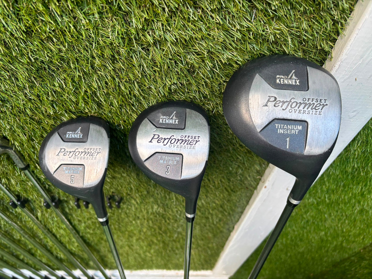 Pro Kennex Performer Oversize Golf Set with Matching Woods, Headcovers & Regal Bag