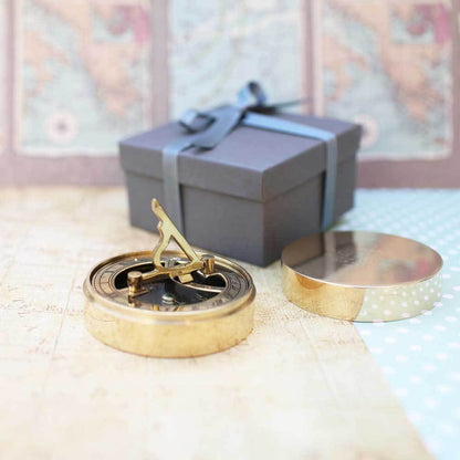 Personalised Nautical Sundial Compass