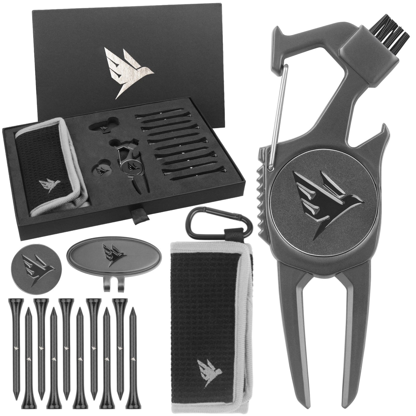 SWIFTEE Golf Gift Set - 7-in-1 Multi-Tool Free P&P