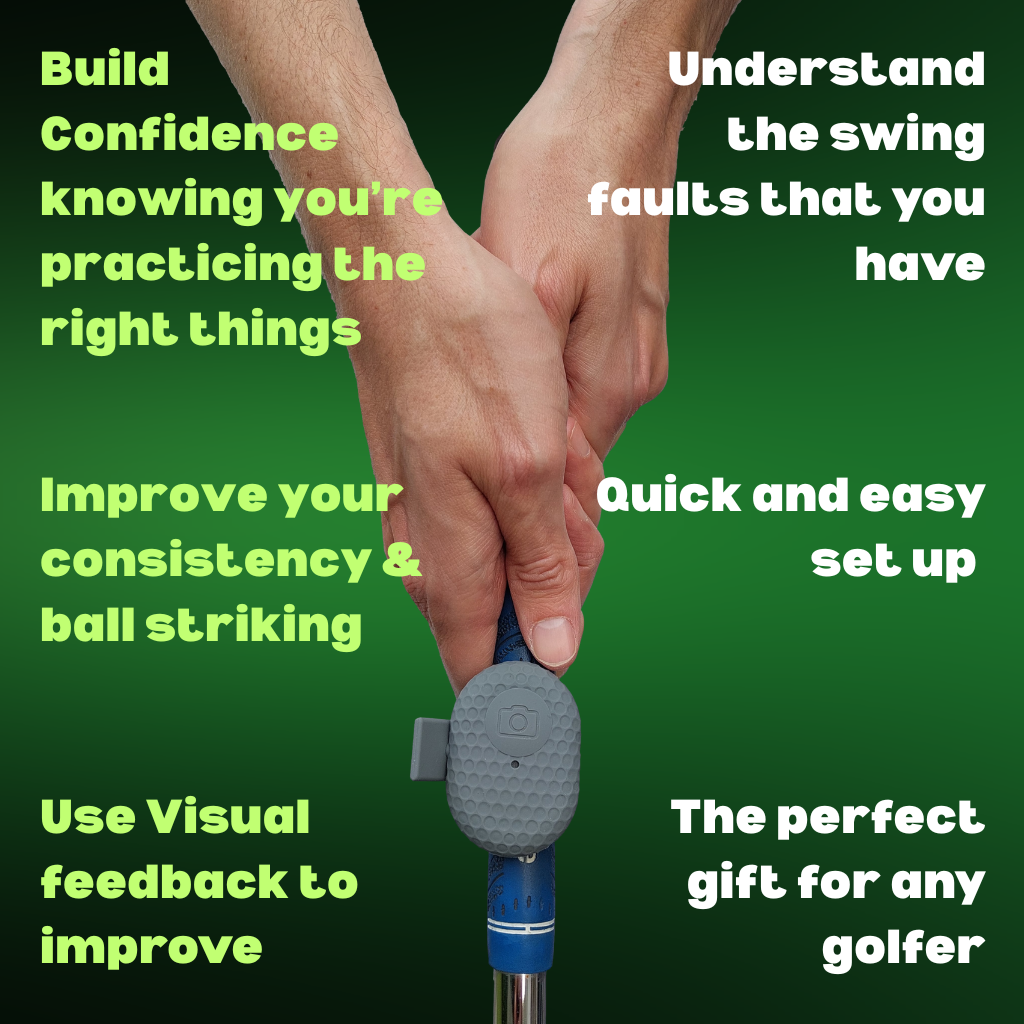 SnapSwing™: The Effortless Golf Swing Recorder & Training Aid