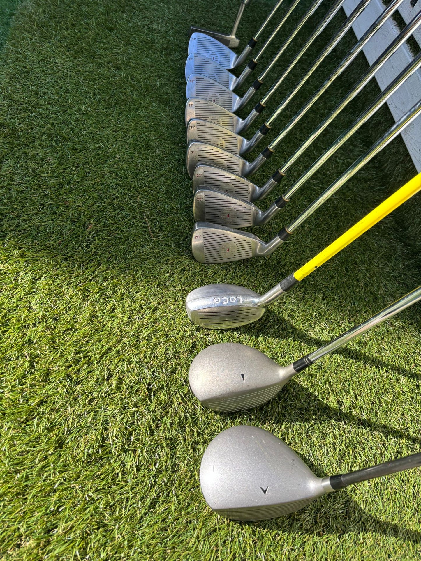 Tristar II 3–SW Irons + RAM FX Driver + Wilson Staff Cleek + Masters Stand Bag – 13 Clubs