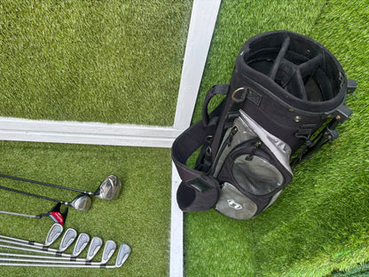 Mizuno T-Zoid / MX-23 Irons + Srixon ZR-800 Driver & W-302 3 Wood Golf Set
