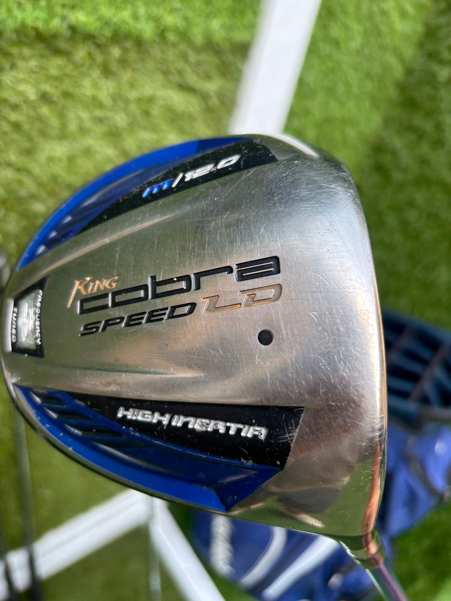 PowerBilt TPS 7.0 Irons, Cobra Driver, Slazenger 3 Wood & TaylorMade Cart Bag – Complete Golf Package