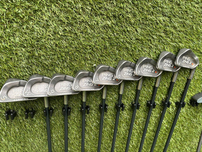 Ladies Ping Zing 2 Red Dot Full Set – Ping Woods + Cobra Driver | Ladies Graphite Shafts £264.00 Delivered