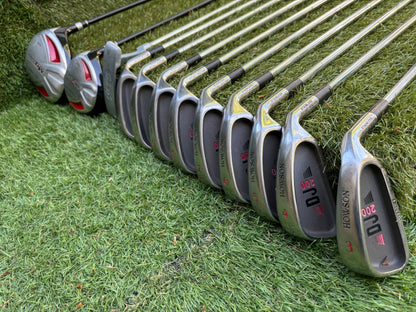 Howson DJ 200 Oversize Irons 3-SW + Ben Sayers M9 Woods & New Benross Bag