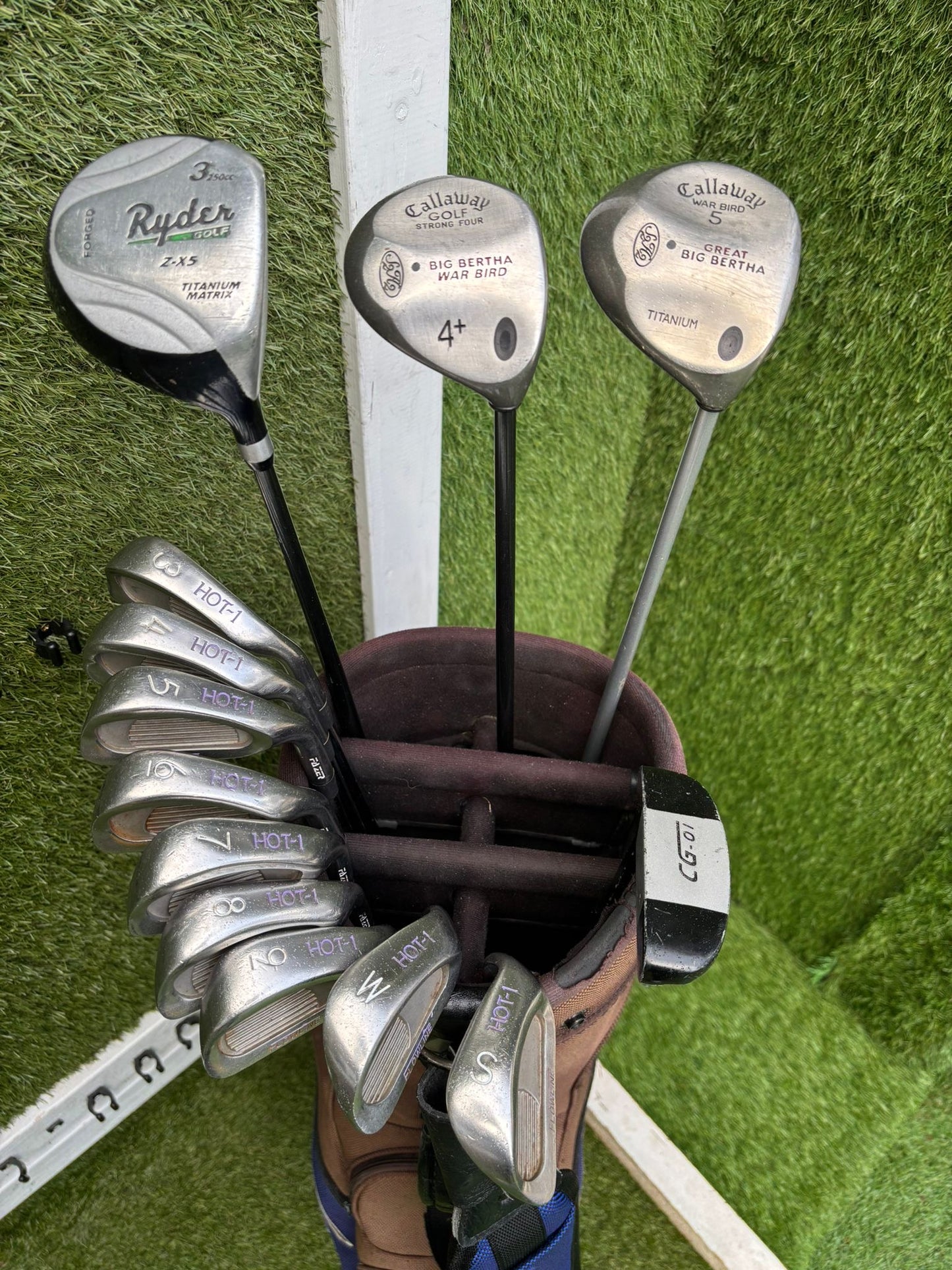 Full Golf Set – 13 Club Package Including Ping Bag And Delivery  £124.00 🎁